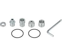 Elite Kit Adaptateur Rouleau Direct Drive 3E+2 lbs Argenté Magnétique ou Électromagnétique Indoor Cycling Trainer Vélo de Route