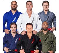Elite Sports Kimono de jiu-jitsu brésilien, Gi pour homme, approuvé IBJJF, avec tissu pré-rétréci et ceinture incluse (voir guide des tailles spécial)