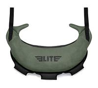 Elite Sports Sac de Sable bulgare en Toile pour Crossfit, Fitness, MMA, Gym, Crosstraining, Vert, 20,4 kg