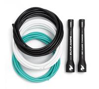Elite SRS, Do Hard Things Corde à sauter en PVC pour entraînement de fitness Comprend 3 épaisseurs de corde différentes pour augmenter l'intensité de vos entraînements Intérieur Extérieur Corde à