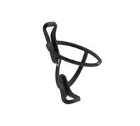 Elite T-Race Porte-Bidon Noir Finition Soft Touch, Support Fibre 29g Entrée Multi-Direction Route VTT Gravel