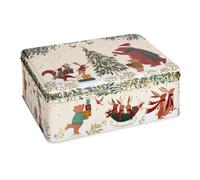 Elite tins Sara Miller Ours rectangulaire profond Motif contes des bois