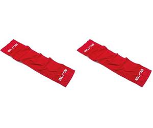 Elite TOALLA ZUGAMAN 130x30 mm Rojo/Blanco (Lot de 2)