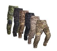 Elite Tribe Pantalon de Combat Gen3 Pantalon BDU Tactique Militaire avec genouillère Emersongear (FR/ES, Alpha/Lettres, TG, Taille Normale, Taille Normale, Coyote Brown)