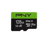 Elite-X - Carte mémoire flash (adaptateur microSDXC vers SD inclus(e)) - 128 Go - A1 / Video Class V30 / UHS-I U3 / Class10 - microSDXC UHS-I