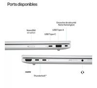 EliteBook 8 G1i Notebook AI - Conception de charnière à 174 degrés - Intel Core Ultra 7 - 255U / jusqu'à 5.2 GHz - Win 11 Pro - Intel Graphics - 32