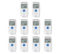 Elitech 10PCS Enregistreur de Température et d'Humidité USB Data Logger pour Réfrigérateur Médical Stockage de Vaccins Surveillance Chaîne du Froid 64 000 Données, Exportation Auto PDF/CSV, RC-4H Pro