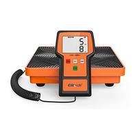 Elitech Balance de Réfrigérant 100kg Électronique Balance de Charge Fréon en KG LB OZ avec Boîte pour HVAC Climatisation Pompes à Chaleur, LMC-100A+