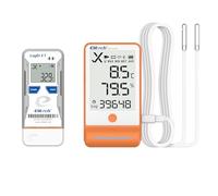 Elitech Enregistreur de Données de Température et d'humidité Bluetooth GSP-6 Pro & Enregistreur de Données de Température USB Réutilisable LogEt5T