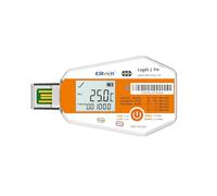 Elitech Enregistreur de Température et d'Humidité USB à Usage Unique WHO PQS Etalonnage Rapport PDF 120 Jours Transport & Affichage LCD Pour Chaîne de Froid LogEt1-TH