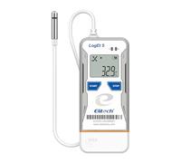 Elitech Enregistreur de Température et d'Humidité USB avec Sonde Externe, Réutilisable et Données pré-enregistrement, Rapports PDF CSV Auto, Thermomètre de Réfrigérateur LogEt5THE