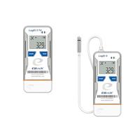 Elitech Enregistreur de Température et d'Humidité USB, Réutilisable avec Données pré-enregistrement, Rapports PDF CSV Automatiques, Thermomètre de Réfrigérateur 32 000 Points LogEt5THE & LogEt5TH