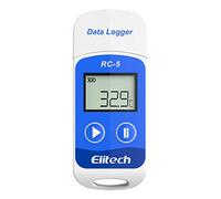 Elitech Mini USB Enregistreur de Données de Température, Haute Précision Capteur, 32000 Points de Capacité d'enregistrement RC-5
