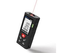 Elitech Télémètre Laser Bluetooth LDM-50S - Appareil de Mesure Numérique 50M, Précision ±2mm, Modes Surface/Volume/Pythagore, Écran LCD Rétroéclairé, 99 Mémoires pour Bricolage Maison