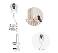 Elitecran Support de Moniteur Bébé, Support de Caméra Vidéo Bébé sans Perçage, Flexible Réglable Support Babyphone Universel Compatible avec la Plupart des Babyphone