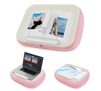 elitehood Pouf pour ordinateur portable, support de coussin doux pour livres, ordinateur portable, tablette, support de livre pour lire au lit, bureau pour oreiller, idéal pour travailler, écrire et