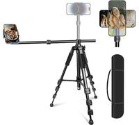 Elitehood Stable Trépied Smartphone pour Filmer Vidéo, 180cm Trepied iPhone