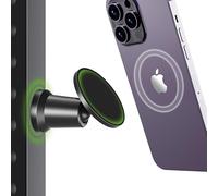 elitehood Support magnétique double pour téléphone portable pour la salle de gym, support Magsafe réglable à 360° pour gadgets de gym, golf, essentiels, cadeau pour amis pour iPhone 16, 15, 14, 13 Pro