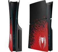 ElitePlay Coque de remplacement pour façade de console PS5 Spider pour Playstation 5 modèle Slim Edition Disque avec accessoires araignée