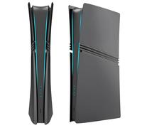 ElitePlay Coques de remplacement pour façades PS5 Pro Digital en noir, plaques de protection pour Playstation 5 Pro Digital Edition