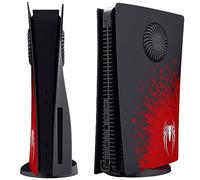 ElitePlay Spider PS5 Plaque frontal avec ventillations de refroidissement, plaques de rechange, coque accessoire pour Playstation 5 édition disque