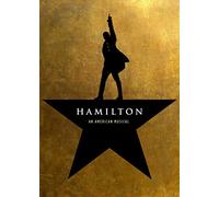 ELITEPRINT Affiche de théâtre musical britannique Hamilton sur papier 250 g/m² Format A4