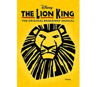 ELITEPRINT Affiche de théâtre musical du Royaume-Uni Le Roi Lion sur papier 250 g/m² - Format A4