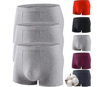 Elitevienna Boxer pour homme ultra absorbant pour incontinence, respirant, anti-fuite, lavable et réutilisable, 3 pièces., XXL