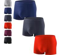 Elitevienna Boxer pour homme ultra absorbant pour incontinence, respirant, anti-fuite, lavable et réutilisable, 3 pièces - C, XL