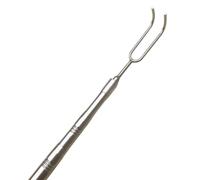 Elitix Perche Telescopique Perche Télescopique Réglable pour L'amarrage, Griffe de Bateau Monobloc Robuste, Crochet de Sauvetage pour Piscine/Crochet à Serpent(60-133cm/23.6-52.4in)