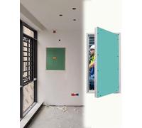 Elitix Trappe de Visite Panneau D'accès pour Cloisons Sèches 35.5x35.5cm 61x61cm 86x86cm, Porte D'inspection de Plomberie pour Toilettes et Lavabo, Cache-Trou(14x14in(35.5x35.5cm))