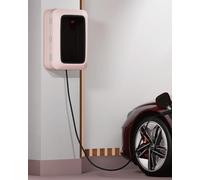 Elitix Wallbox Boîtier de Recharge pour Véhicules Électriques (Montage Mural), Socle de Recharge Extérieur pour Véhicules Électriques, Support Tesla(Pink)