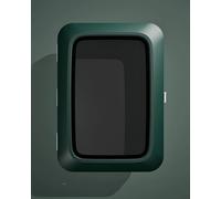 Elitix Wallbox Borne de Recharge Extérieure Tesla Étanche pour Véhicules Électriques, Socle de Borne de Recharge Murale, Colonne de Support de Câble de Recharge(Green)