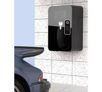 Elitix Wallbox Borne de Recharge Murale pour Véhicules Électriques avec Verrou, Housse de Protection Étanche pour L'extérieur et L'intérieur, Support de Chargeur Tesla et Organiseur(H-70cm/27.6in)