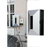 Elitix Wallbox Borne de Recharge Tesla pour Véhicules Électriques, Support de Câble de Recharge pour Véhicules Électriques avec Verrouillage, Boîtier de Recharge(Box)