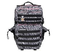 Elitrainx Elitex Training Sac à dos tactique imperméable 45 l avec emplacements pour patchs et compartiment pour ordinateur, pour bagage cabine en avion, salle de sport, tissu Oxford 1000D, Zèbre, 45