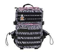 ELITRAINX Sac à dos tactique militaire imperméable 25 litres pour sport, cabine d'avion, gymnase, activités de plein air, cross training par ELITEX TRAINING, Zebra, 40 x 30 x 30 cm
