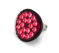 Elitzia 54w lumière rouge thérapie lampe 660nm LED lumière rouge thérapie ampoule ampoule chaude améliorer la circulation sanguine améliorer le teint de la peau ETPAR18R