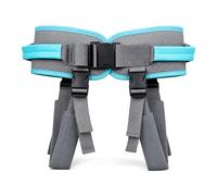 Elitzia Ceinture de marche robuste avec 7 poignées pour personnes âgées et handicapées, tissu Oxford respirant, capacité de 181,4 kg, taille réglable, sangle d'entrejambe amovible pour soins