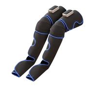 Elitzia ET822 Masseur de jambes à compression d'air pour douleur et circulation sanguine avec chauffage sans fil, masseur de mollet à 3 niveaux de pression et 3 températures pour pieds, jambes, genoux