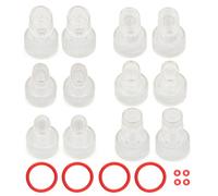 Elitzia ETBIGTIP Lot de 12 embouts de rechange pour machine à hydrodermabrasion pour le nettoyage de la peau, 6 embouts différents pour salon de beauté, spa, hydrodermabrasion