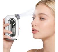 Elitzia ETFSM1 Machine à vapeur à oxygène pour le visage avec pulvérisation froide et thérapie par la lumière bleue 180 kPa haute pression pour un nettoyage en profondeur, hydratant, soins de la peau