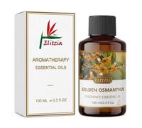 Elitzia Huile parfumée Osmanthus doré pour diffuseur ultrasonique,100ml | Recharge d'huile pour diffuseurs sans eau et à tiges, fabrication de savons et de bougies, pour la maison