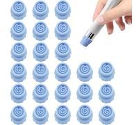 Elitzia Lot de 24 embouts en silicone Vortex Hydro Dermabrasion Medium Exfoliant pour Machine Dermabrasion Nettoyage et Extraction des pores ETHFT1