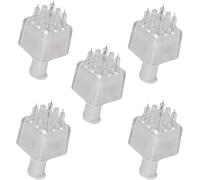 Elitzia Lot de 5 embouts d'injection de rechange (5 broches-1,5 mm) pour dispositif d'infusion de sérum 3D ETD6136