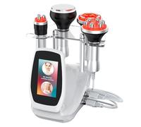 Elitzia Machine de cavitation 4 en 1 80 K pour sculpter le corps, brûler les graisses, radiofréquence, massage sous vide, raffermissement de la peau, machine de cavitation à ultrasons RF pour salon de