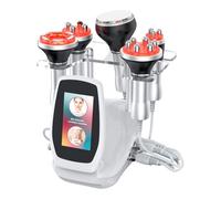 Elitzia Machine de cavitation 5 en 1 80 K pour sculpter le corps, brûler les graisses, par radiofréquence, raffermir la peau, raffermir le contour du visage, réduire les rides, machine de cavitation