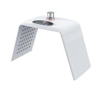 Elitzia Masque de luminothérapie à LED 7 couleurs avec spray régénère profondément les soins de la peau pliable stockage LED Light Therapy masque rajeunissement de la peau anti-âge rides à domicile