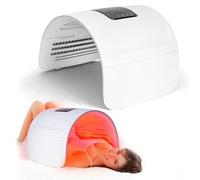 Elitzia Masque professionnel pour le visage et le corps - Photon Therapy - Lumière rouge - 4 couleurs - Grande taille - Convient pour le corps - 360 perles lumineuses - Appareil de thérapie LED