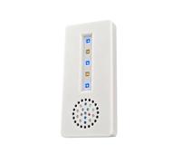 Elitzia Mini stérilisateur UV portable avec ventilateur rechargeable par USB, 3 minuteries, support adhésif sans perçage pour armoire, placard, armoire à chaussures, réfrigérateur, tiroir, bagages
